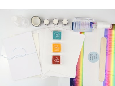 Smoosh & Foil Cards Kit Contents