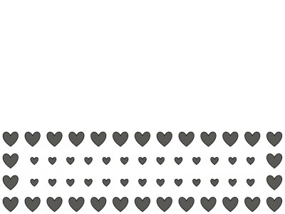 Adhesive Shapes – Hearts