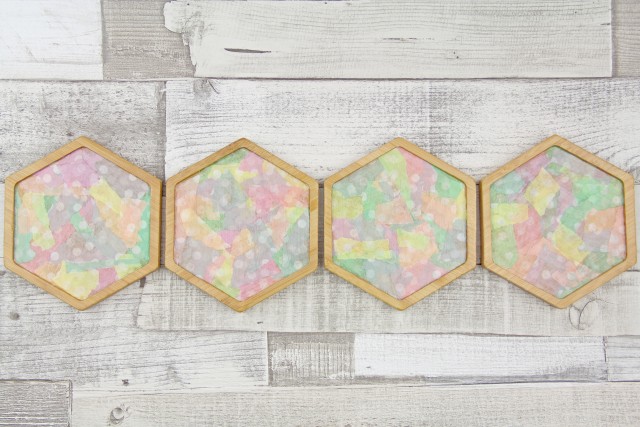 Decoupage Coasters Craft Kit