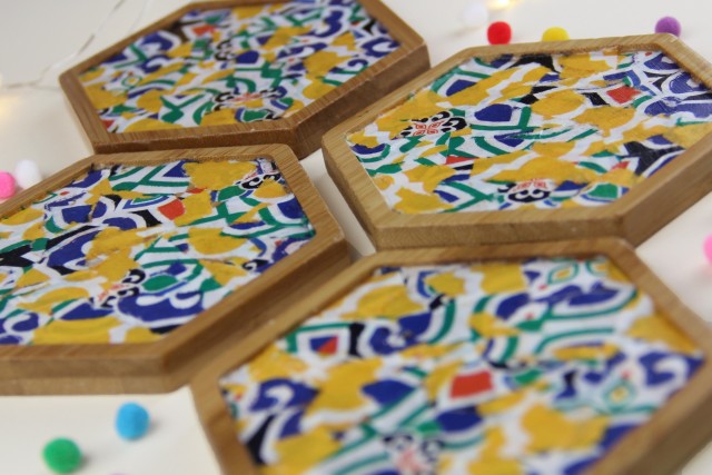 Decoupage Coasters Craft Kit