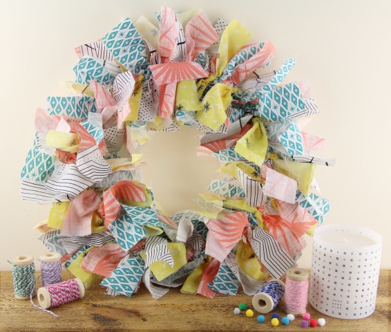 Rag Wreath