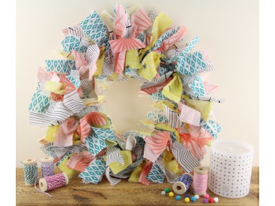 Rag Wreath