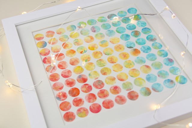 Watercolour Painting – Circles