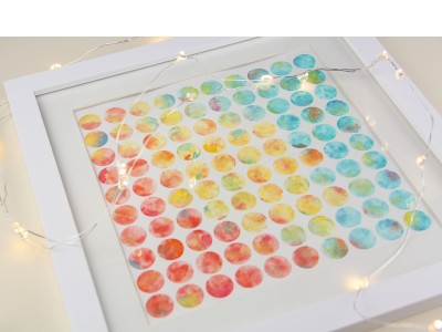 Watercolour Painting – Circles