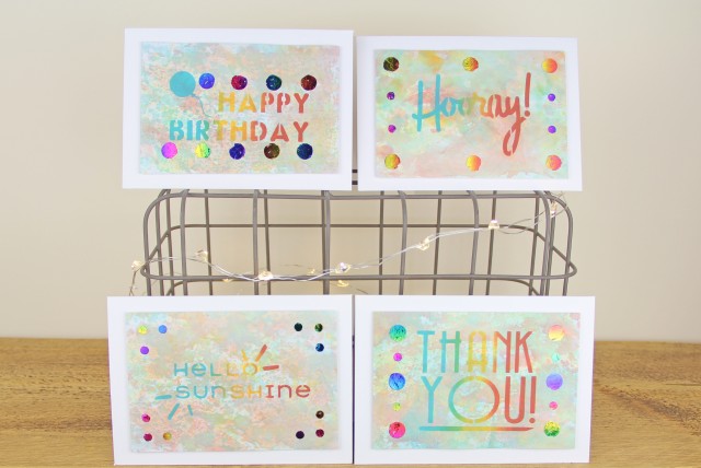 Options Used - Bright/Circles/Birthdays & Occasions/Rainbow