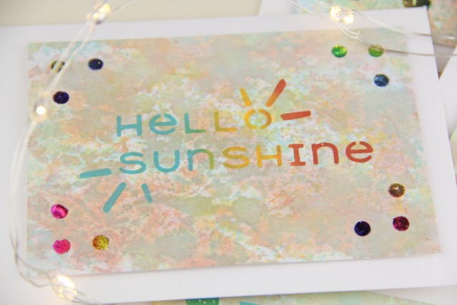 Smoosh & Foil Cards Kit Close-up