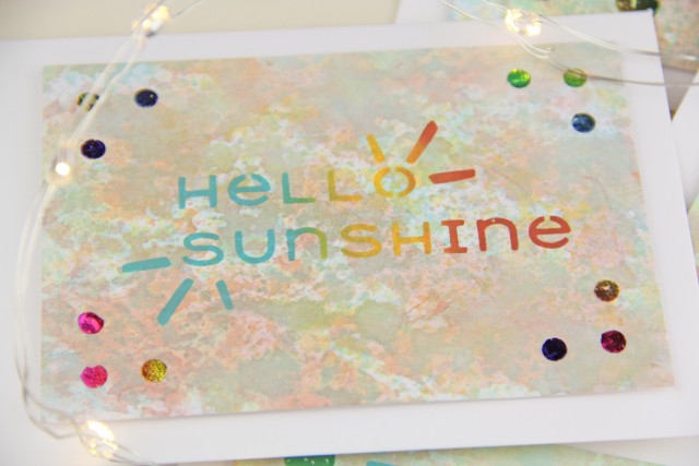 Smoosh & Foil Cards Kit Close-up