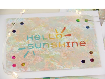 Smoosh & Foil Cards Kit Close-up