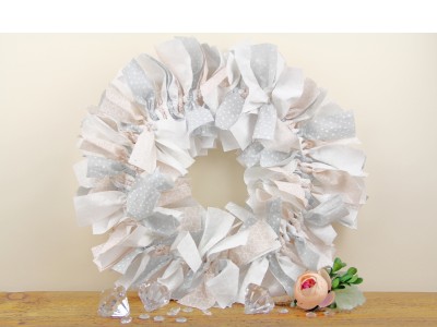 Rag Wreath