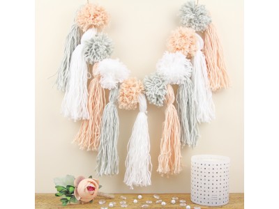 Yarn Garland – Neutral