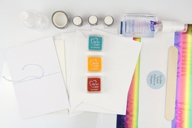 Smoosh & Foil Cards Kit Contents