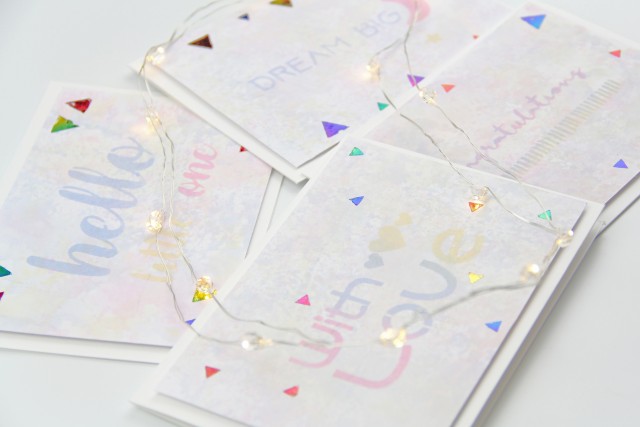 Smoosh & Foil Cards Craft Kit