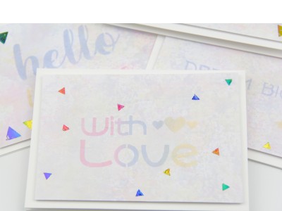 Smoosh & Foil Cards Kit Close-up