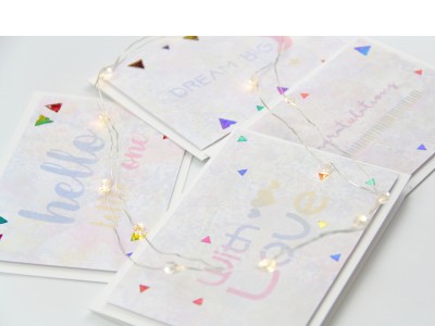 Smoosh & Foil Cards Craft Kit