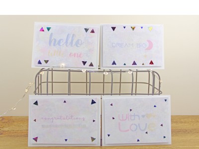 Smoosh & Foil Cards