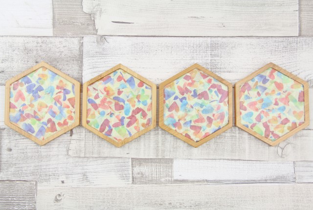 Decoupage Coasters Craft Kit