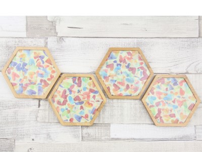 Decoupage Coasters Kit