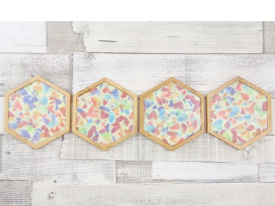Decoupage Coasters Craft Kit